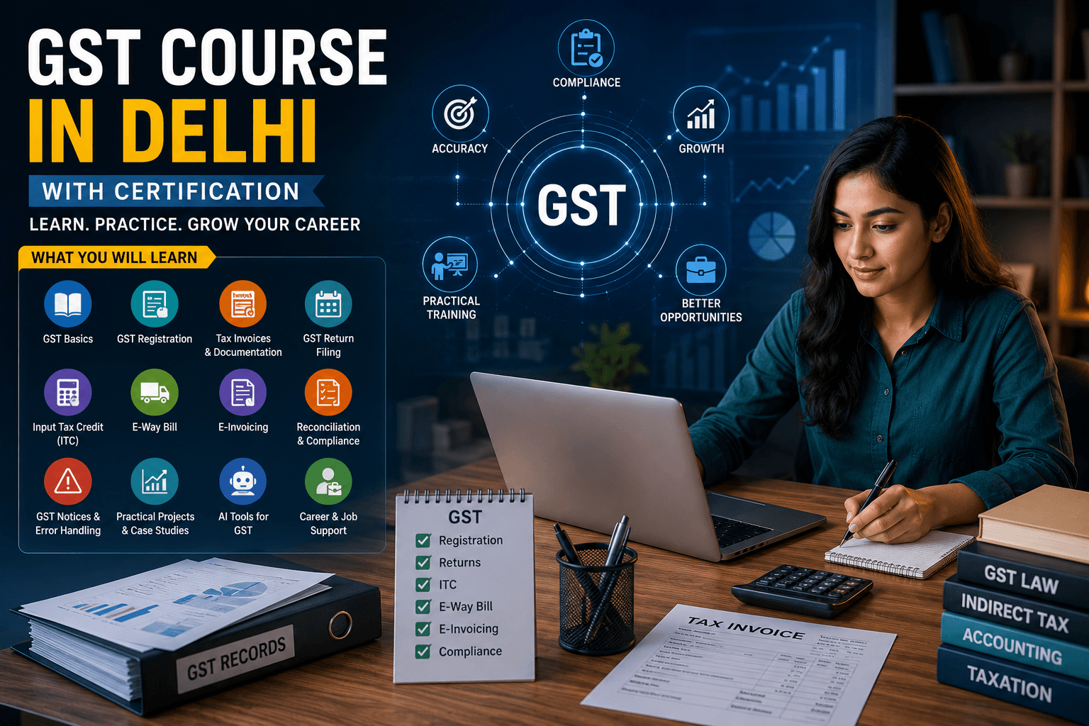 GST Course in Delhi with Certification at IFDA Institute