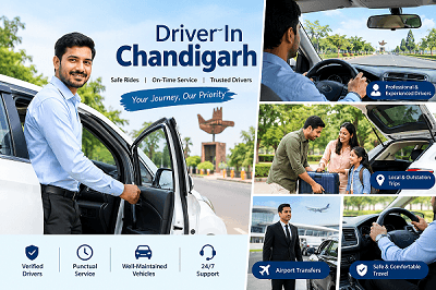 Book a Driver in Chandigarh