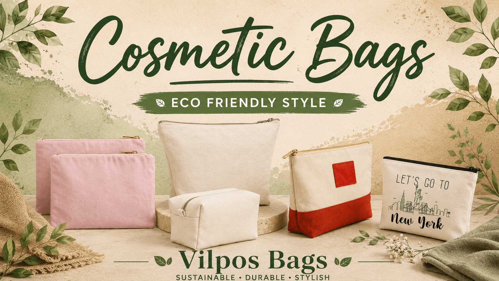 Best Quality Cosmetic Bags Manufacturer and Supplier in India