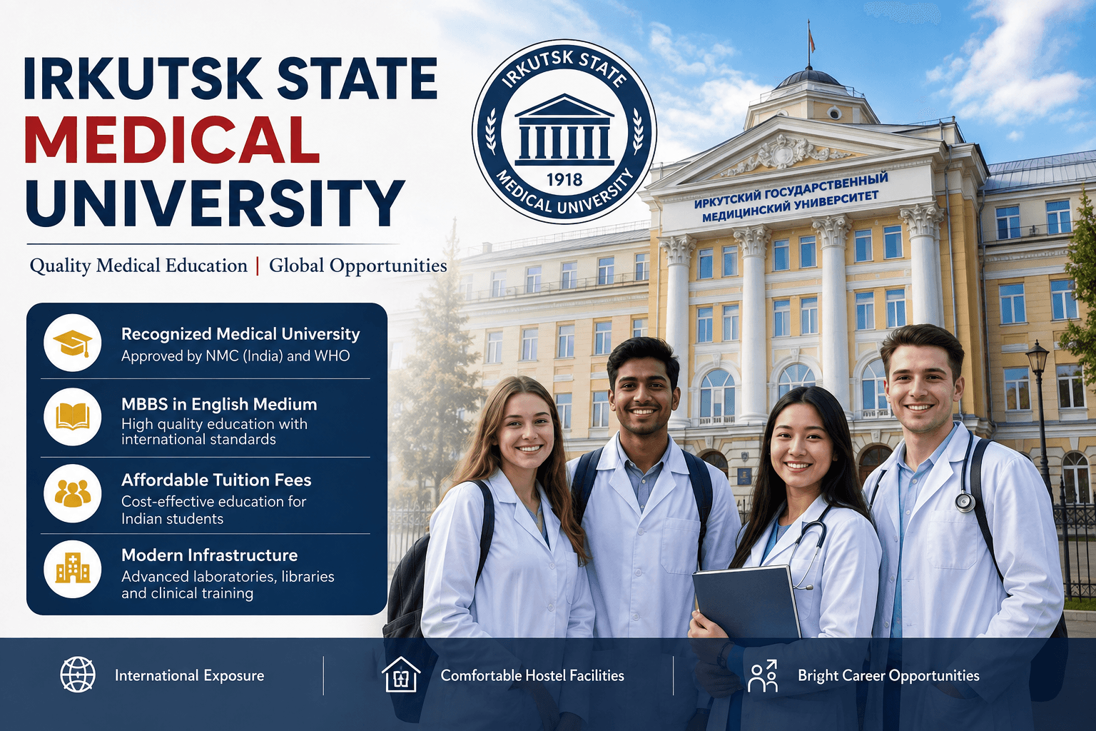 Irkutsk State Medical University for Indian Students | Admission Guide and Eligibility