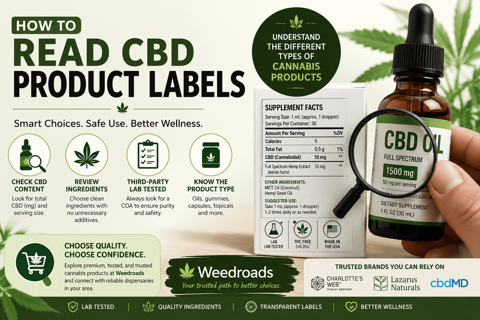 How to Read CBD Product Labels