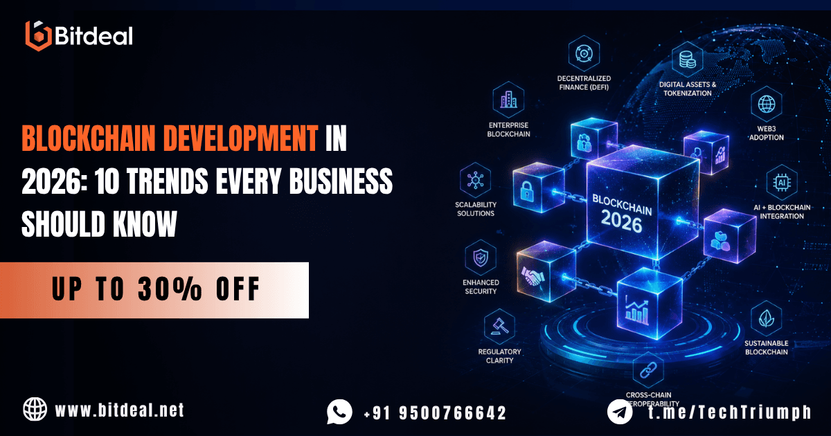 Blockchain Development in 2026: 10 Trends Every Business Should Know