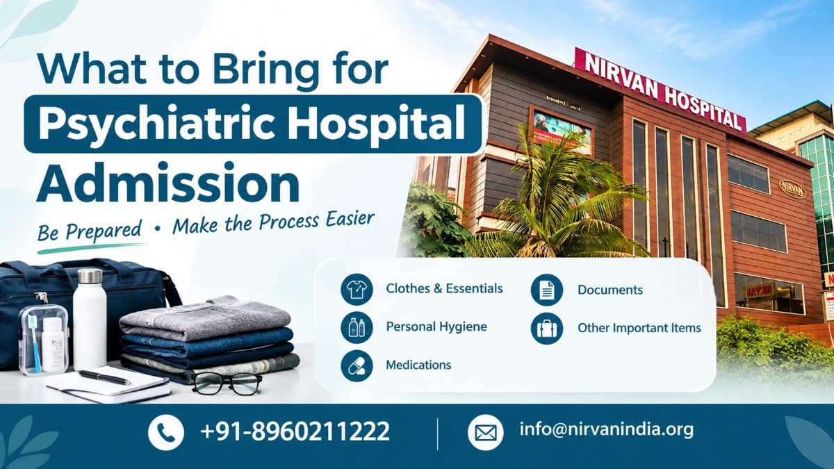 What to Bring for Psychiatric Hospital Admission?