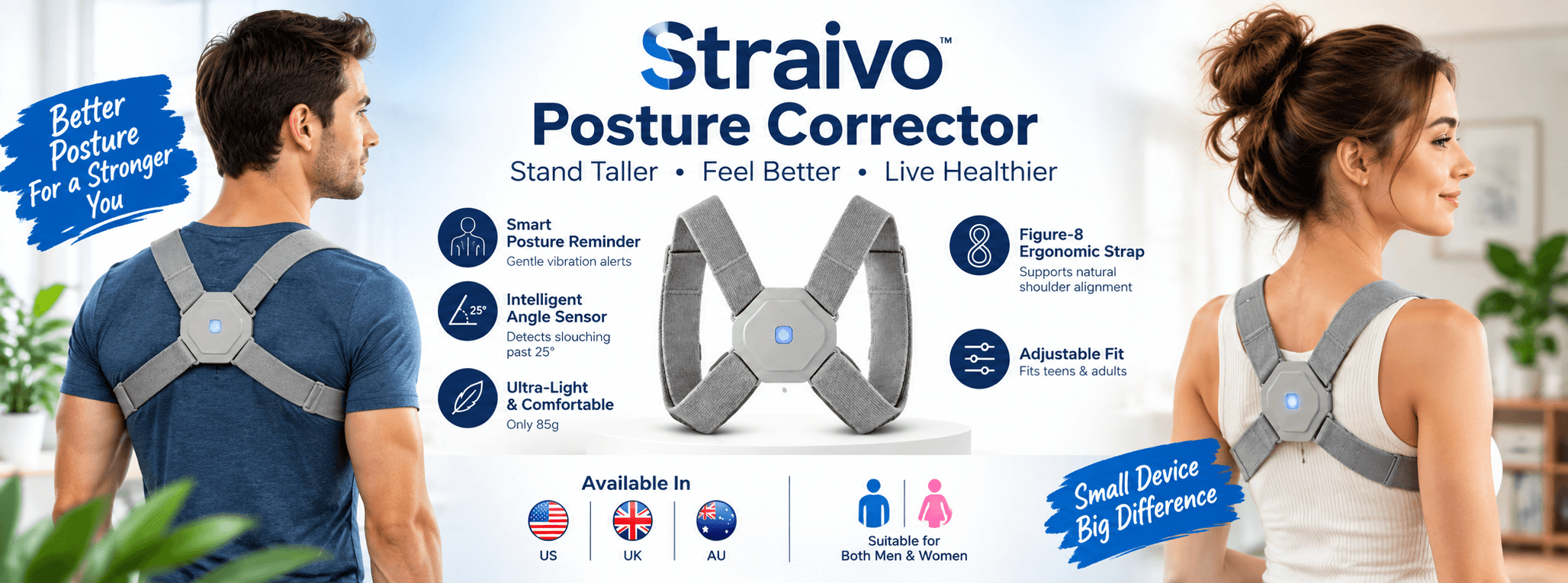 Straivo Posture Corrector Price, Discount, Specifications