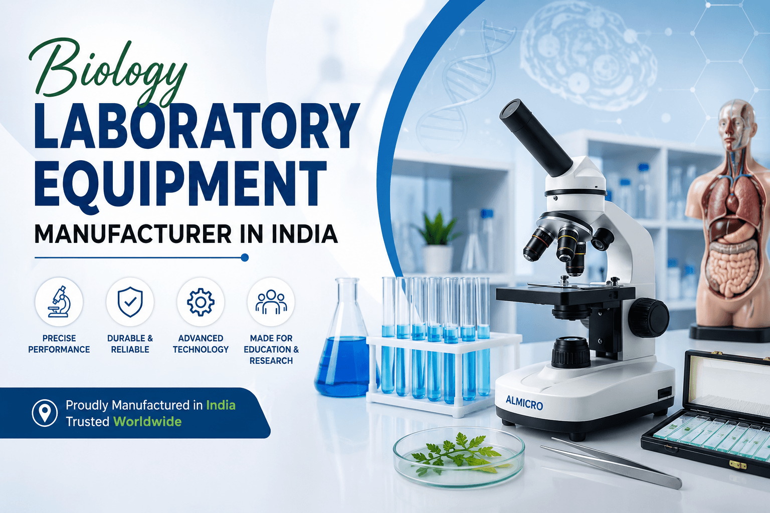 Why Choosing the Right Biology Laboratory Equipment Manufacturer in India Matters
