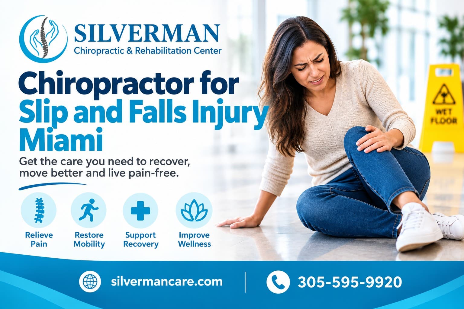 Benefits of Seeing a Chiropractor for Slip and Falls Injury Miami