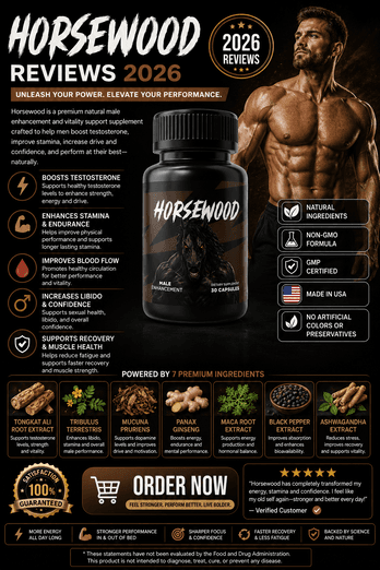 HorseWood Official Website – Order Now & Check Customer Reviews