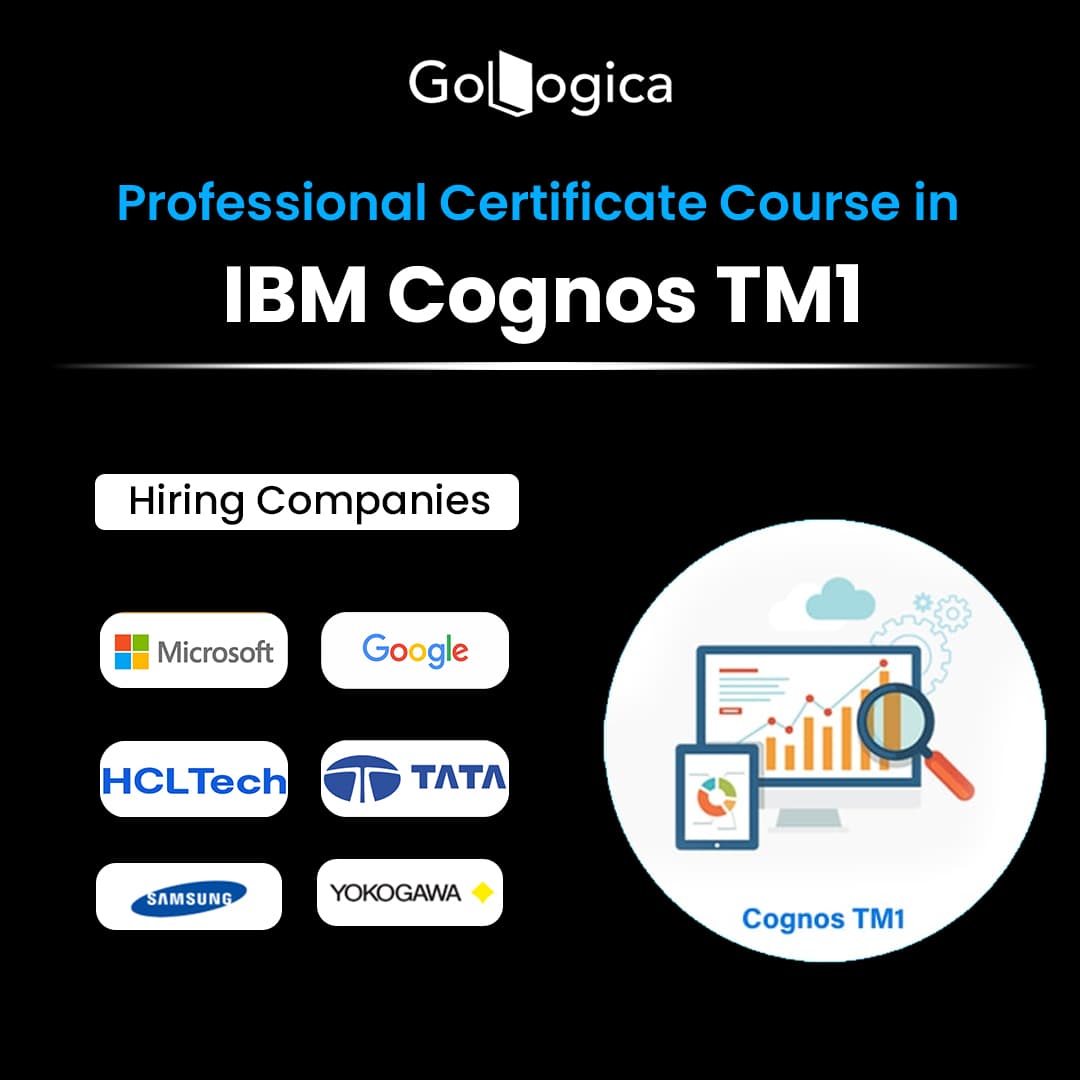 Business Planning IBM Cognos TM1 Online Training by GoLogica | Analytics Certification