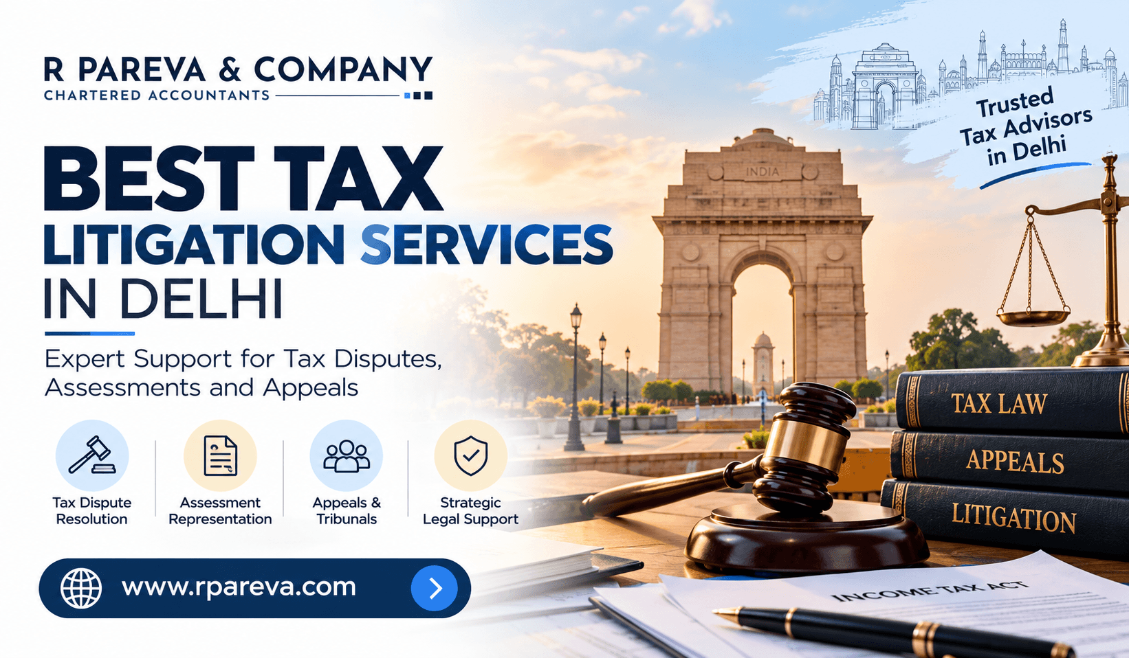 Tax Dispute Resolution Services in Delhi | R Pareva