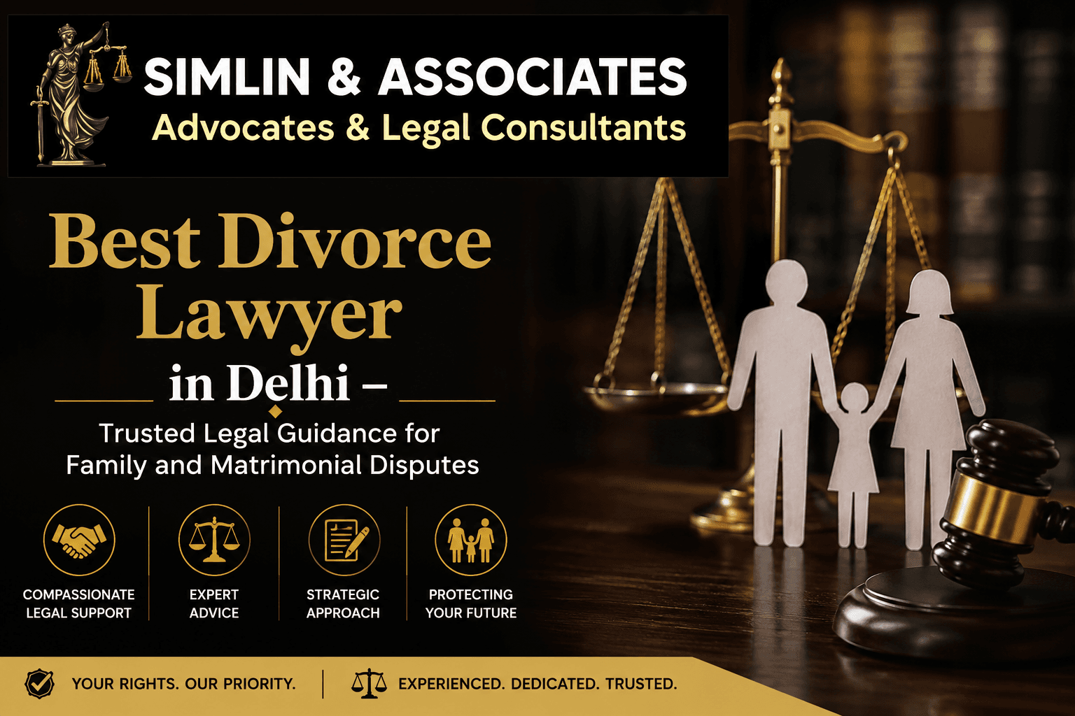 Best Divorce Lawyer in Delhi – Professional Legal Support for Every Family Law Matter