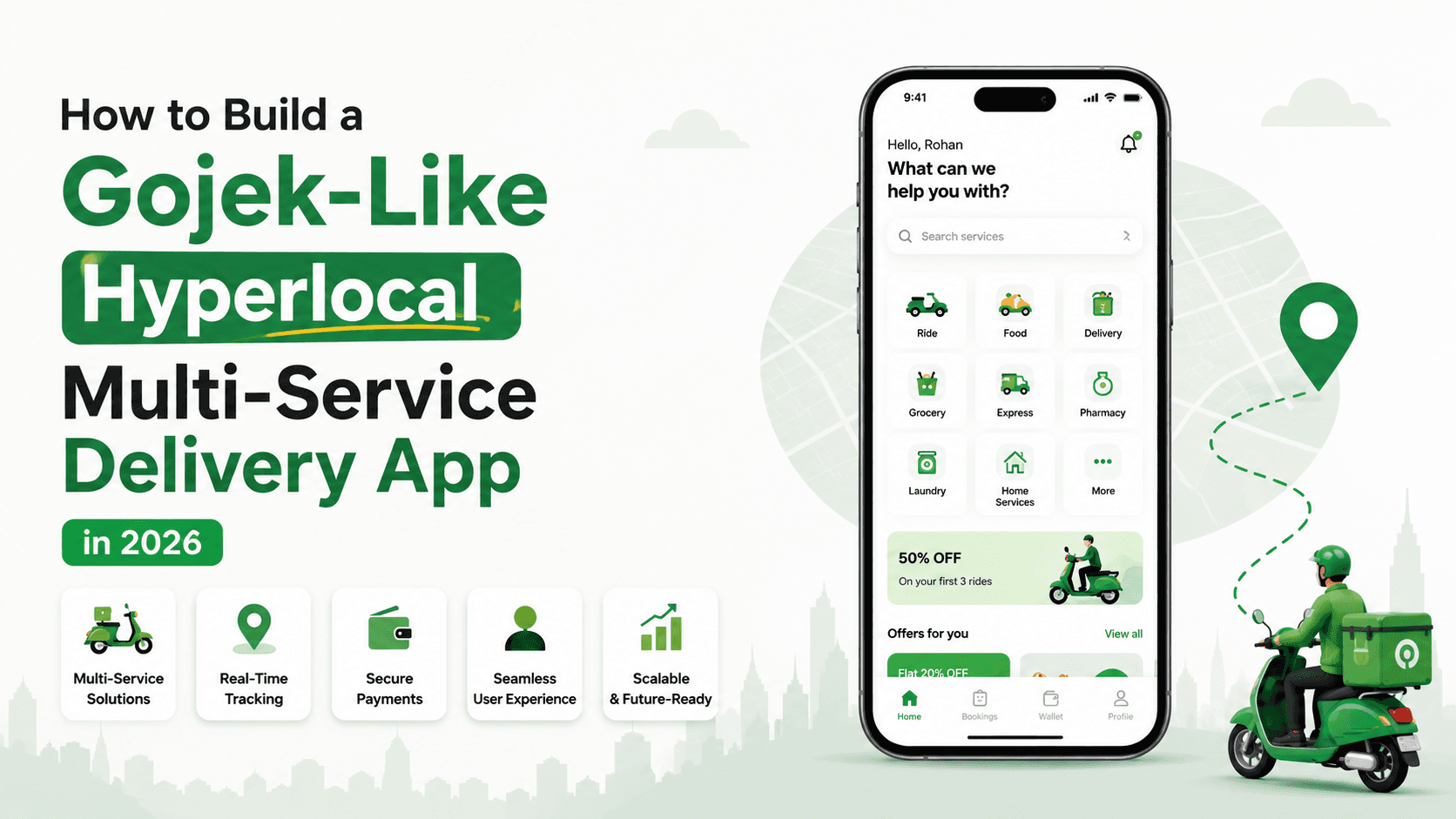 How to Build a Gojek-Like Hyperlocal Multi-Service Delivery App in 2026