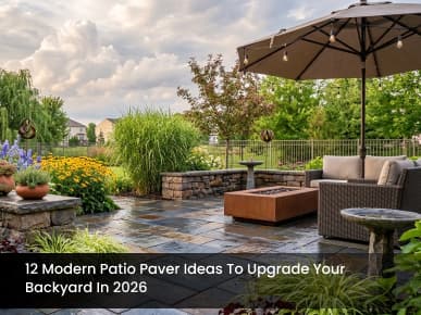 12 Modern Patio Paver Ideas to Upgrade Your Backyard in 2026