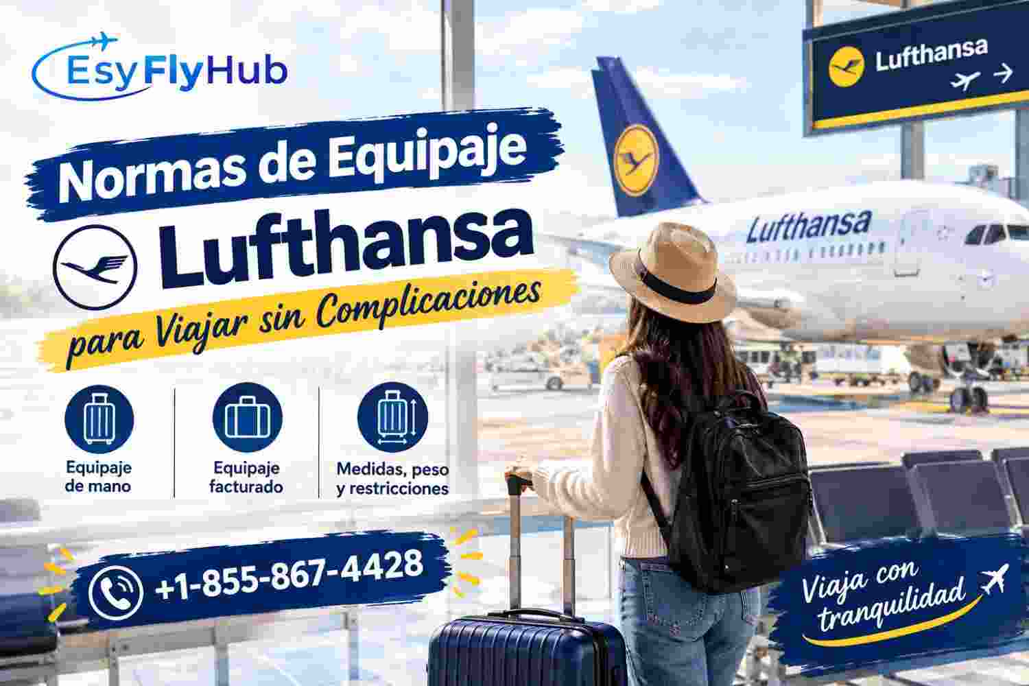 Normas de Equipaje Lufthansa para Viajar sin Complicaciones