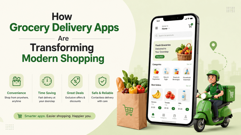 How Grocery Delivery Apps Are Transforming Modern Shopping