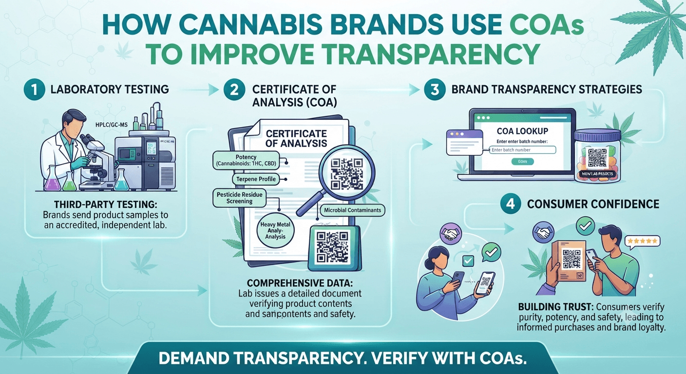 How Cannabis Brands Use COAs to Improve Transparency