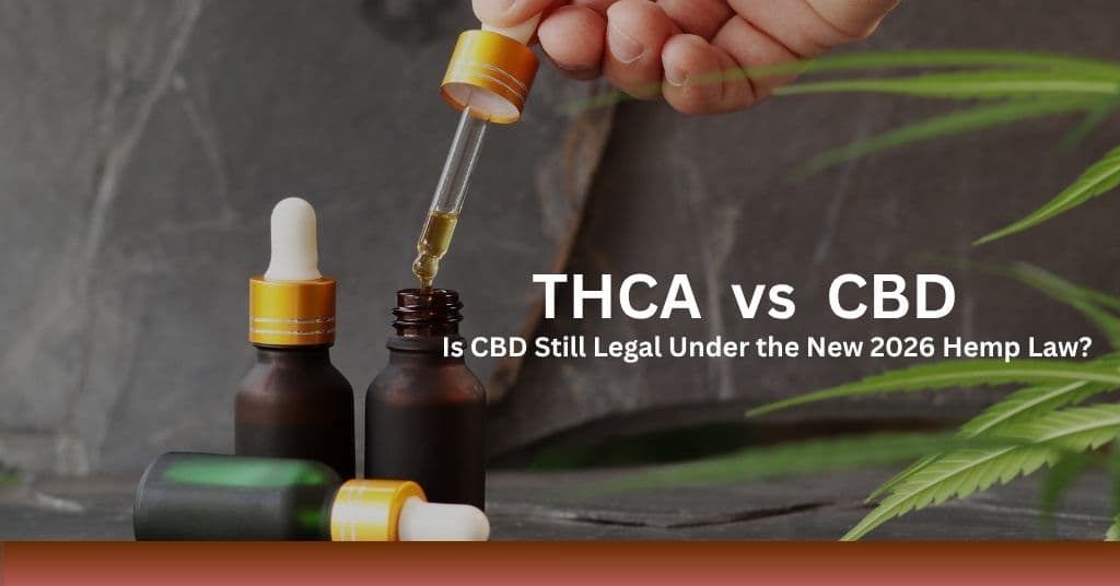 THCA vs CBD: Is CBD Still Legal Under the New 2026 Hemp Law?