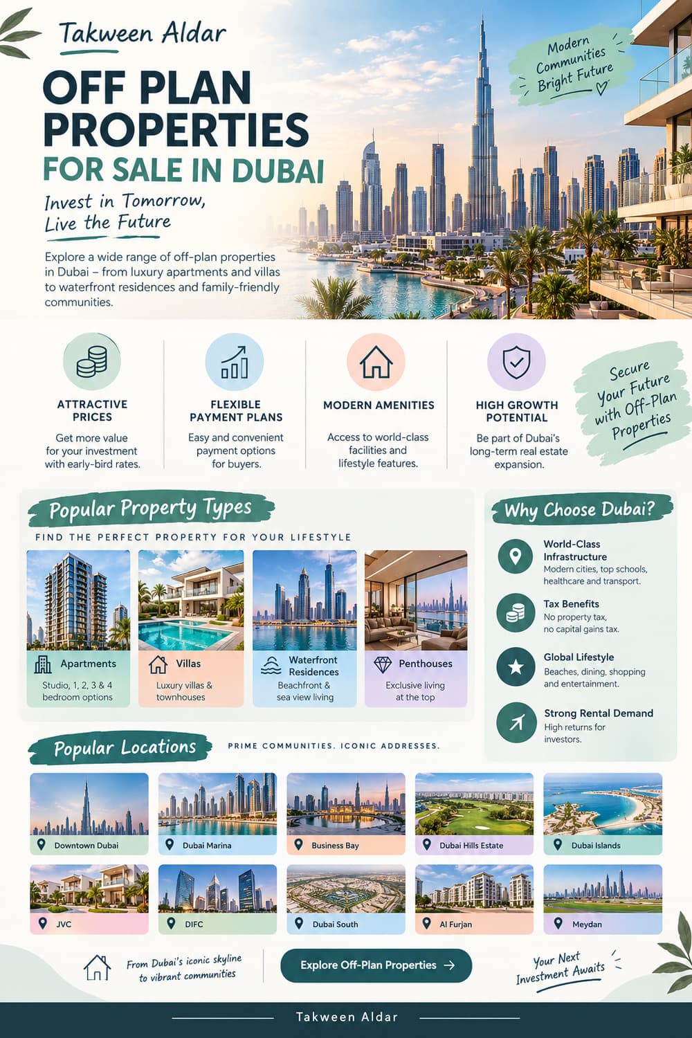 Off-Plan Properties for Sale in Dubai