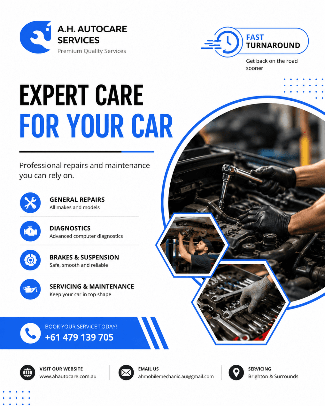 Complete Car Servicing & Maintenance in Brighton