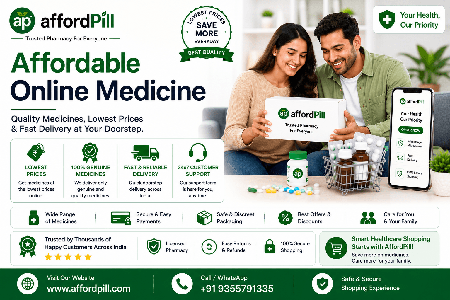 Is Affordable Online Medicine a Convenient Choice? Explore AffordPill