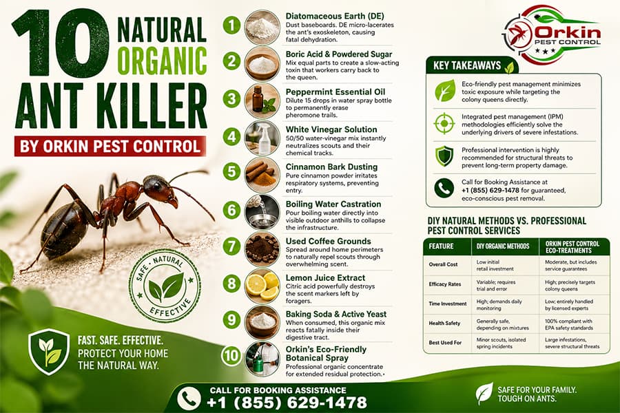 10 Natural Organic Ant Killer by Orkin Pest Control