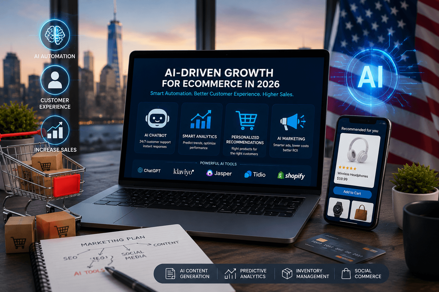 How to Use AI to Grow Your Ecommerce Store in 2026