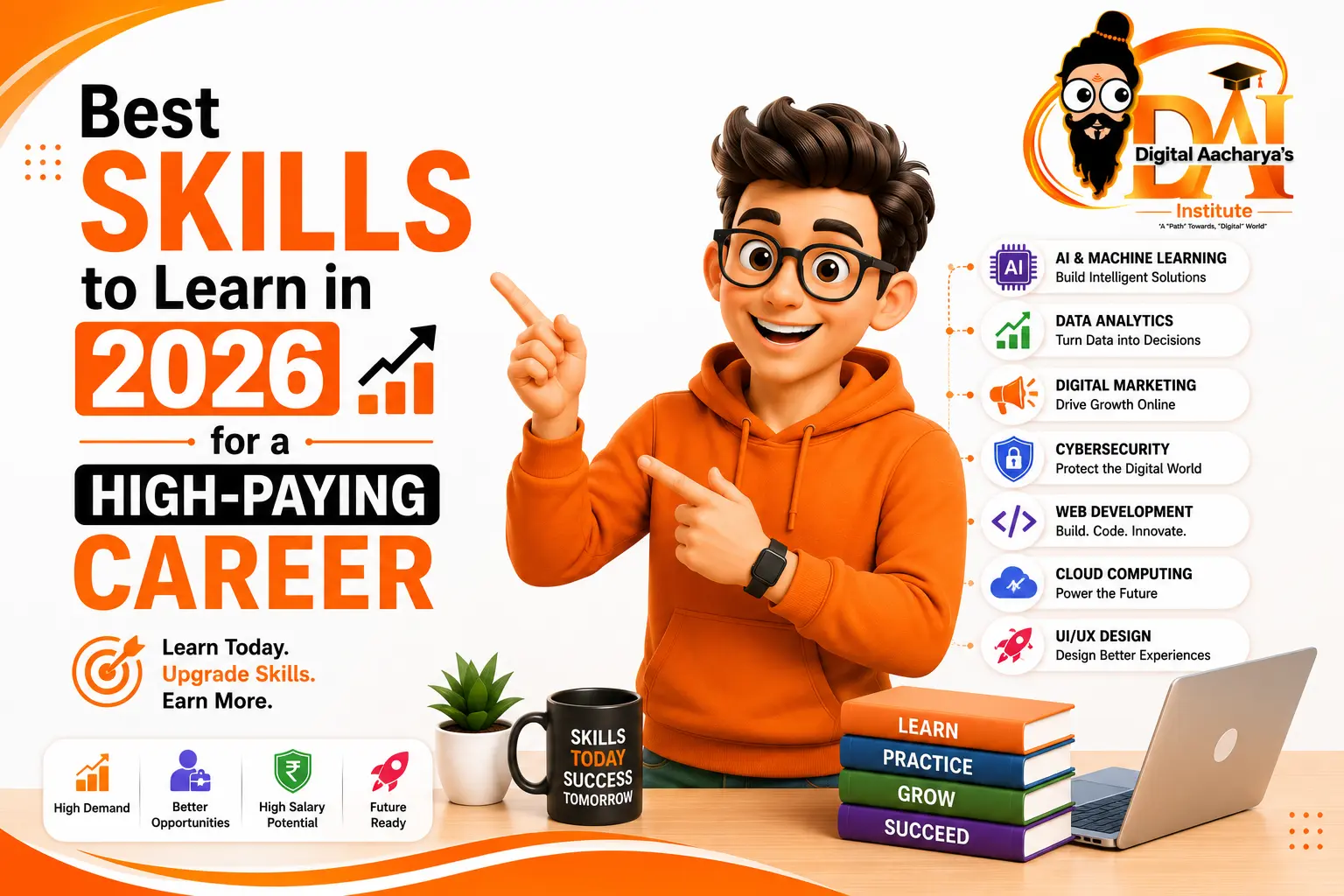Best Skills to Learn in 2026 for a High-Paying Career