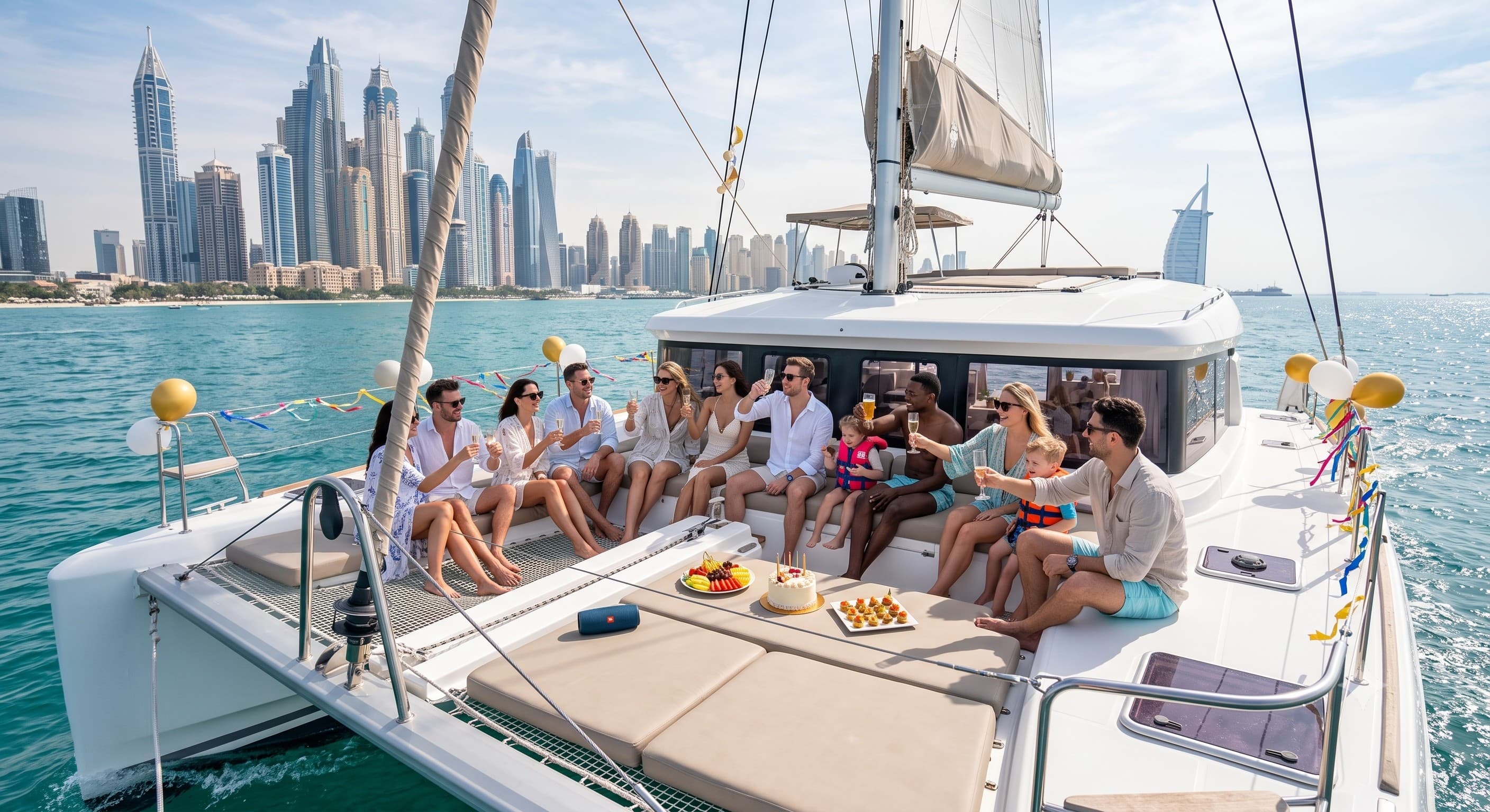 Top Occasions to Book a Catamaran Rental Dubai