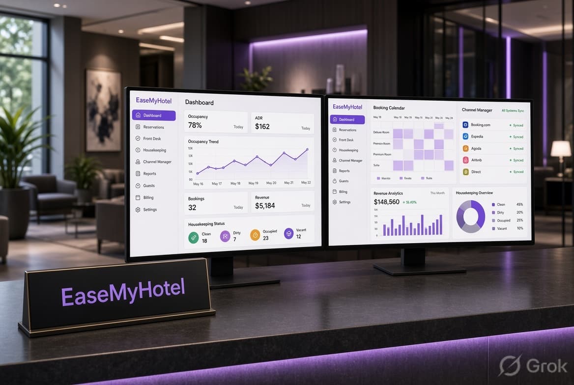 Hotel Management Software That Actually Simplifies Operations: Why Hotels Choose EaseMyHotel