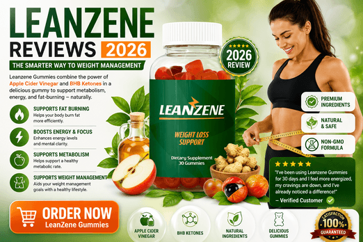 Leanzene Gummies Review 2026 | Complete Metabolism & Weight Support Guide