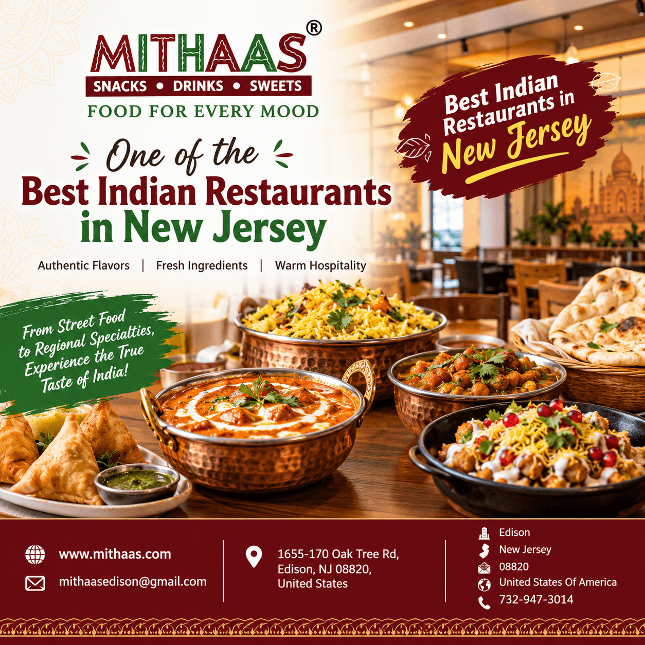 A Taste of India in New Jersey
