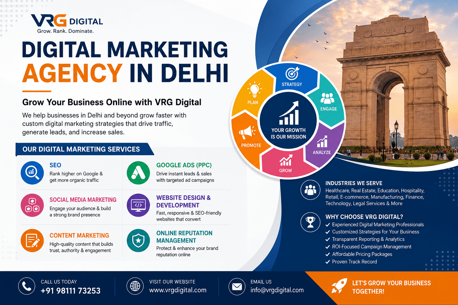 VRG Digital | Best Digital Marketing Agency in Delhi NCR