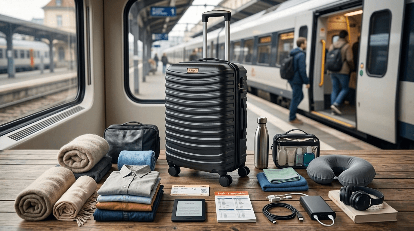 Train Travel Packing Guide: What to Pack in Your Trolley Bag for a Comfortable Journey