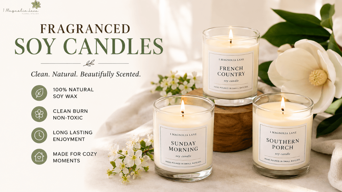 Fragranced Soy Candles Are the Perfect Luxury Home Decor Choice