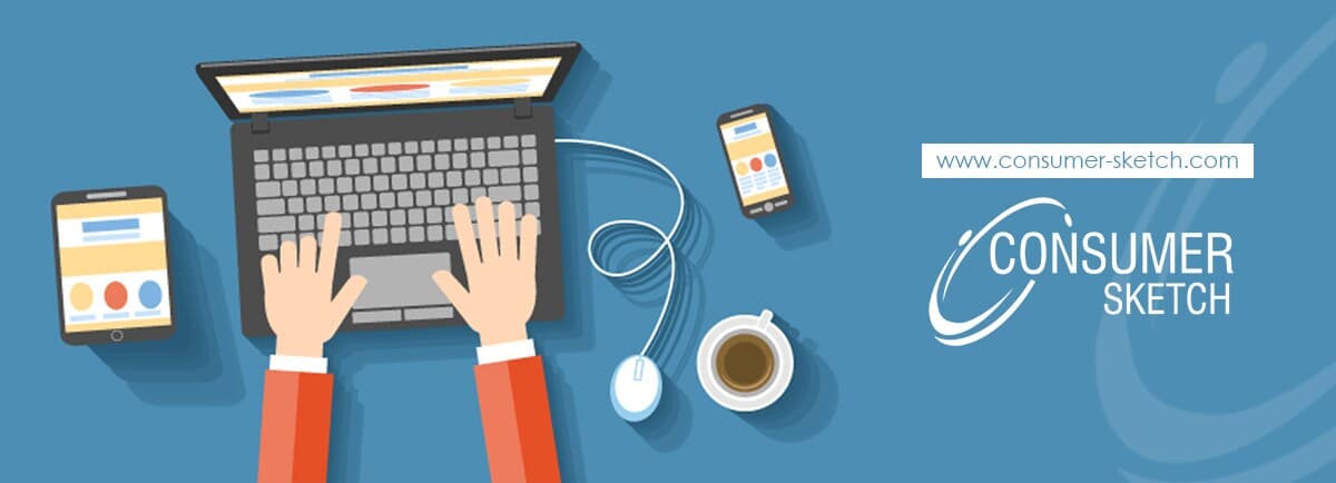 Offshore Web Development Company India - Consumer Sketch