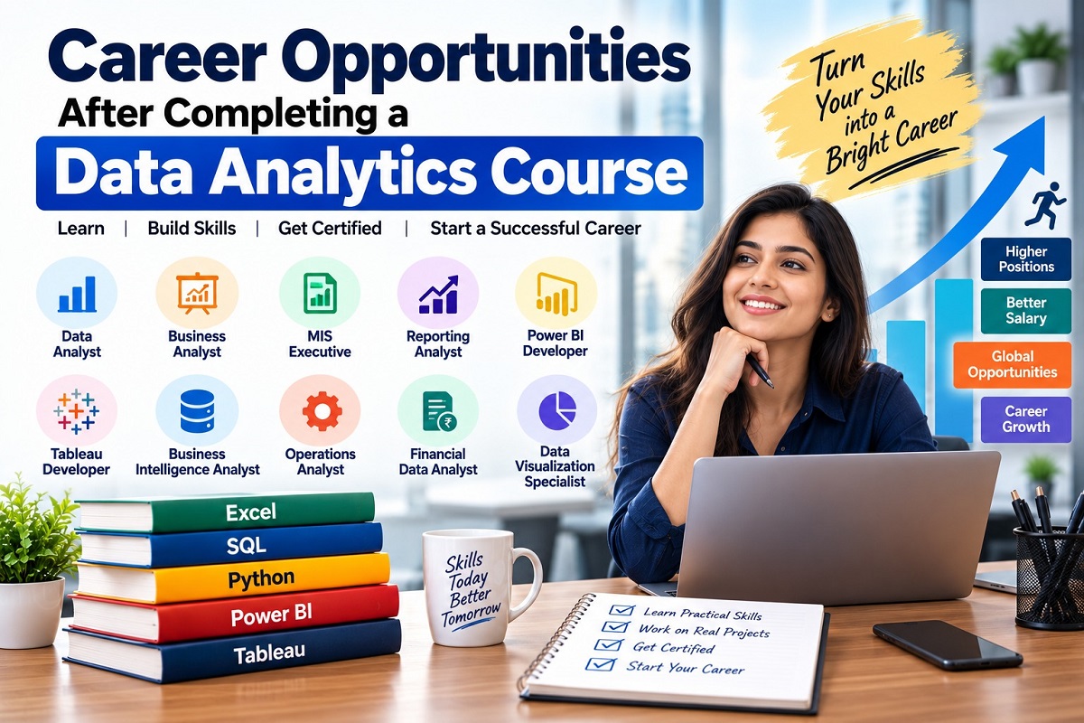 Career Opportunities After Completing a Data Analytics Course