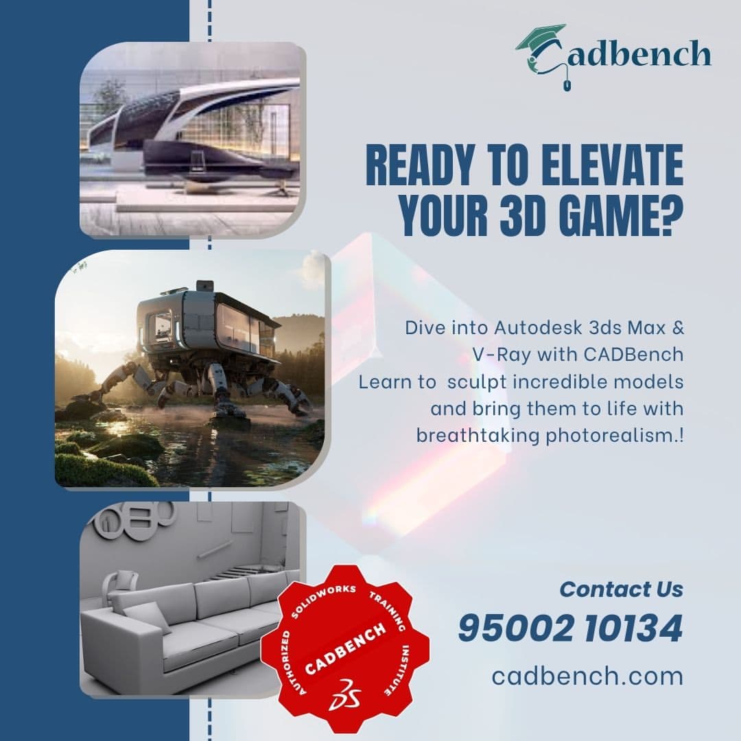 Cadbench Academy - Online  Training 3ds Max