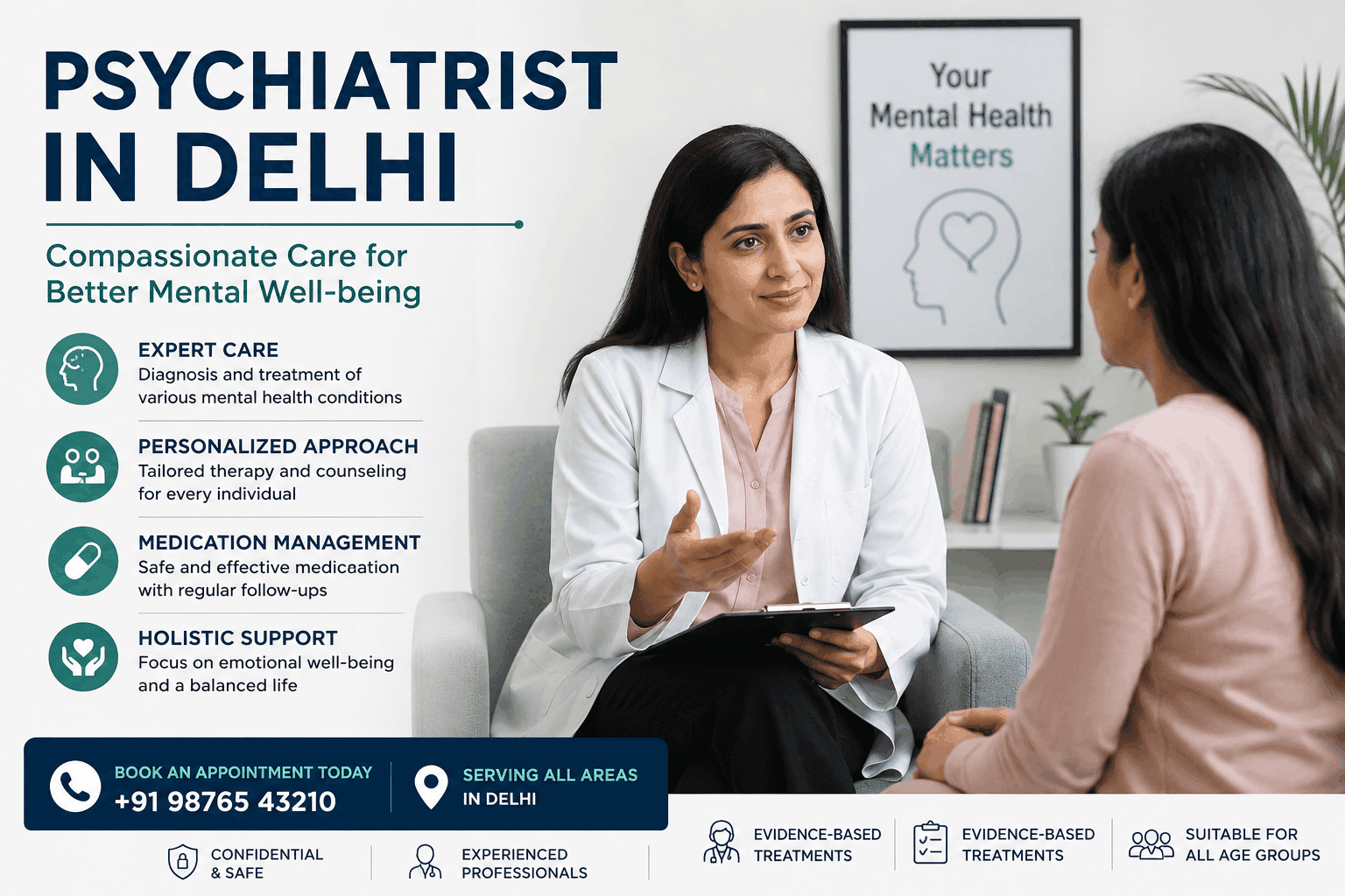 Psychiatrist in Delhi: Expert Mental Health Care for a Healthier Life