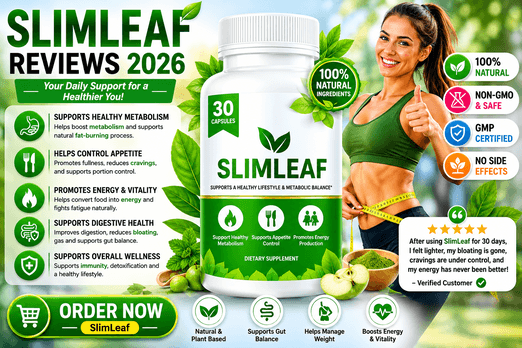 SlimLeaf Reviews 2026 | Natural Gut Health Support for Digestion, Energy & Weight Balance