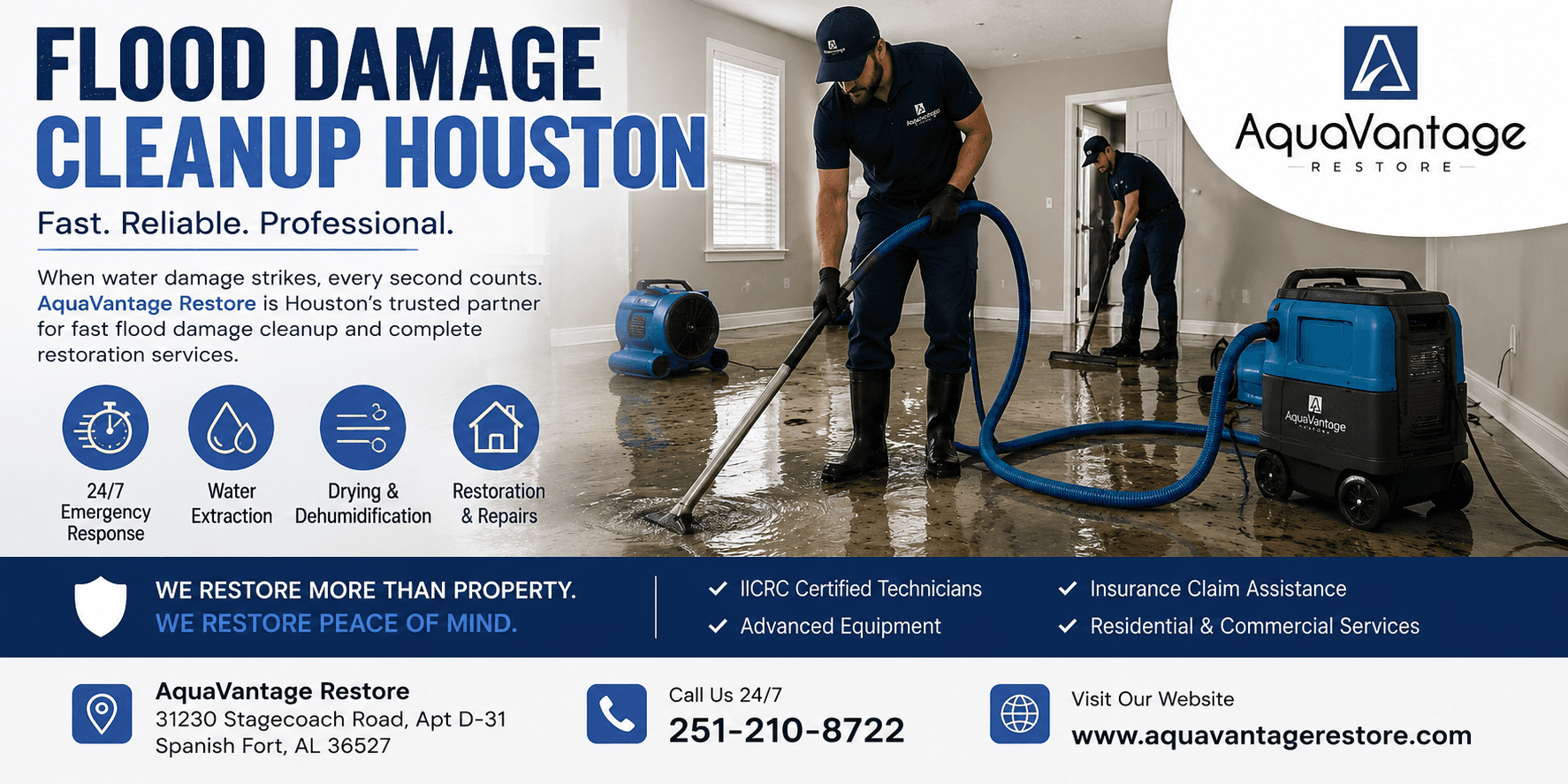 Flood Damage Repair Houston TX for Fast Property Recovery