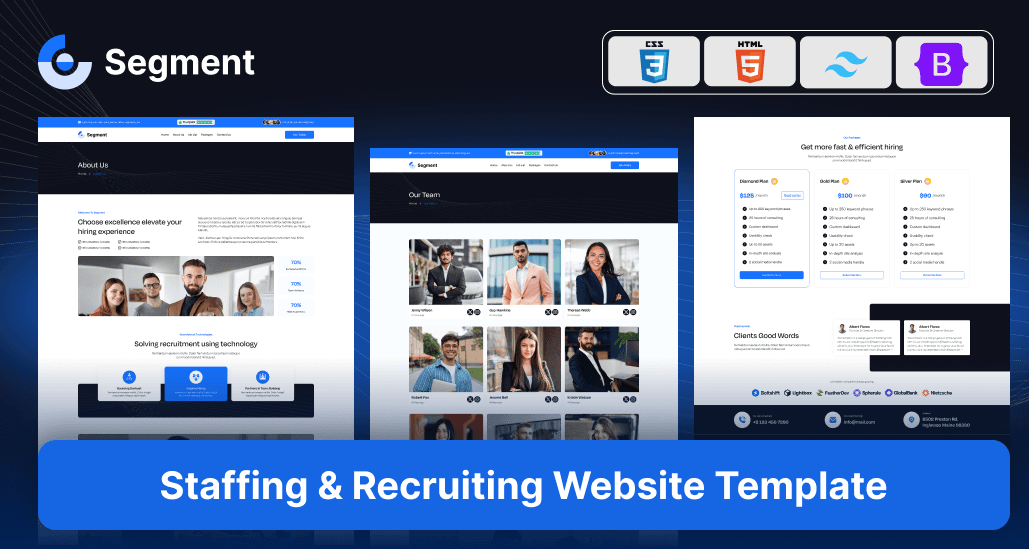 Staffing Agency Website Template: How to Choose the Right Recruitment Website Design