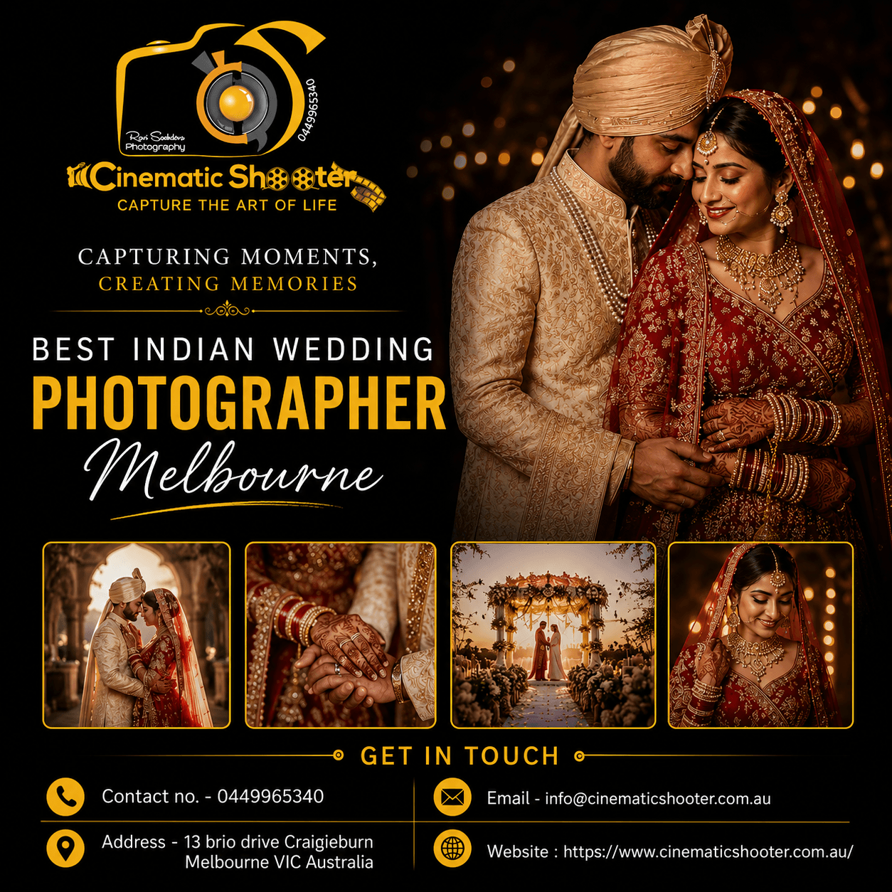 Indian Wedding Photography Melbourne Designed Around Your Love Story
