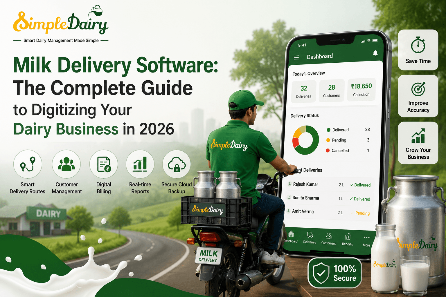 Milk Delivery Software for Indian Dairy Businesses