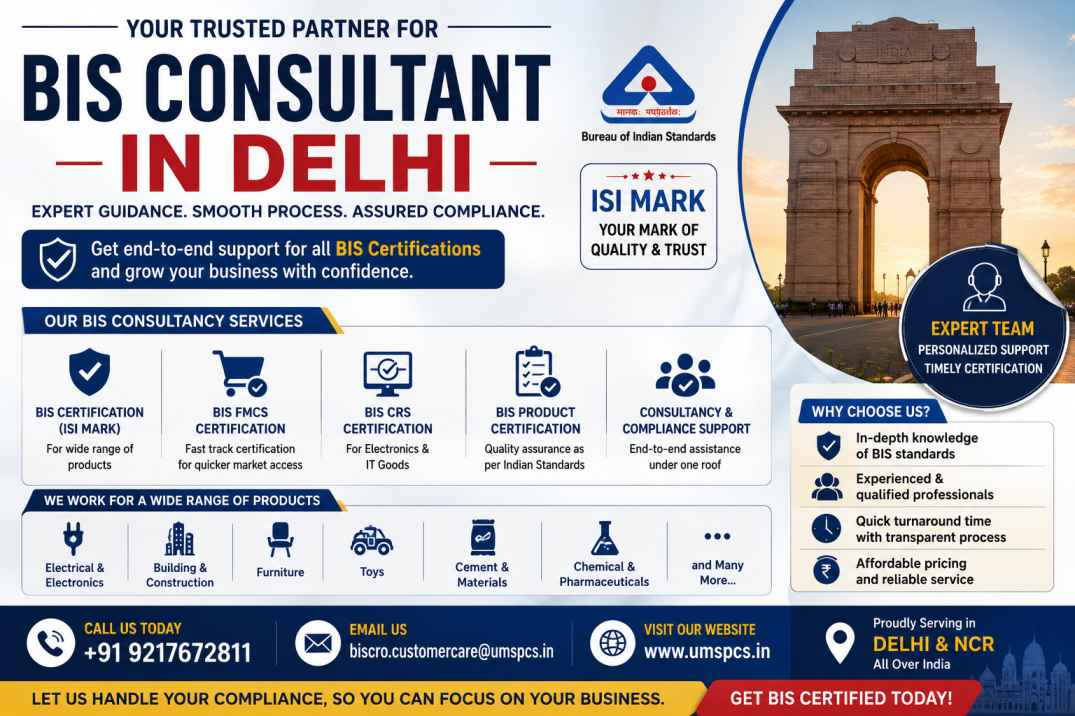 Looking for a BIS Consultant in Delhi? Here’s How the Right Consultant Can Help