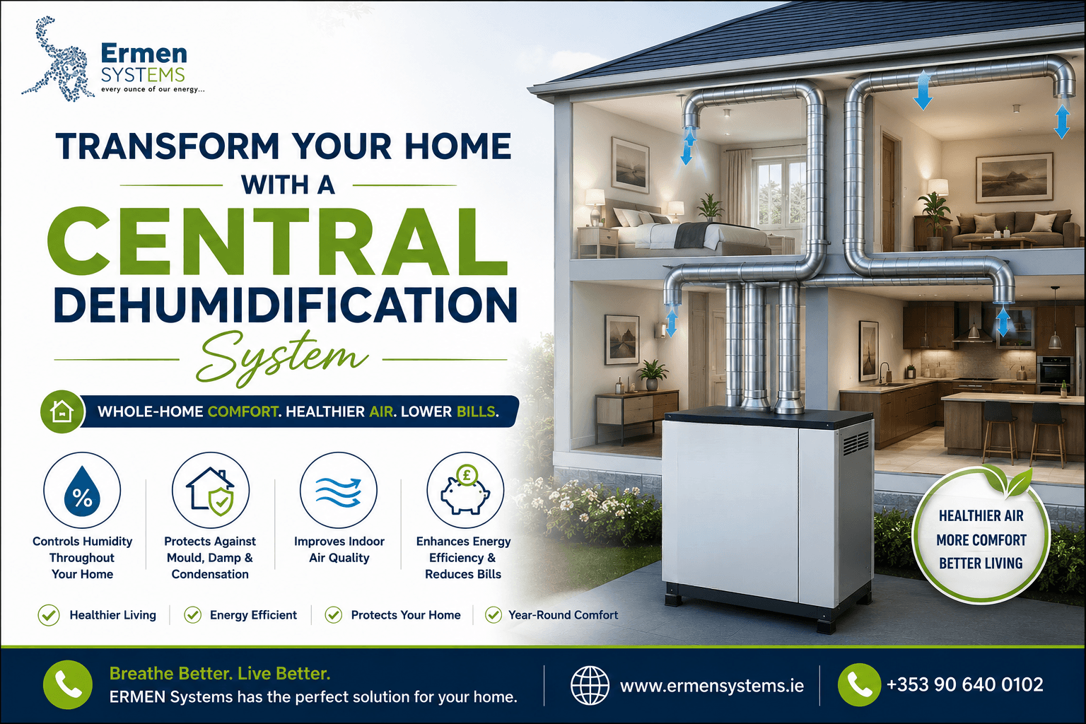 Transform Your Home with a Central Dehumidification System