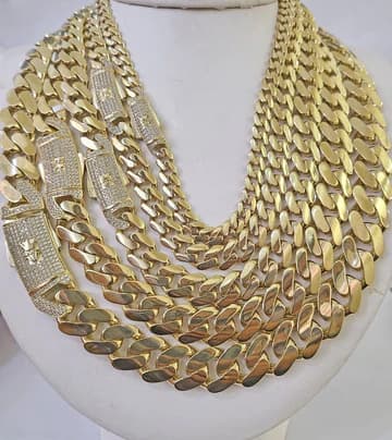 Shop 14k Gold Jewelry in USA Texas | Cuban Link Chain, Ring, Pendants