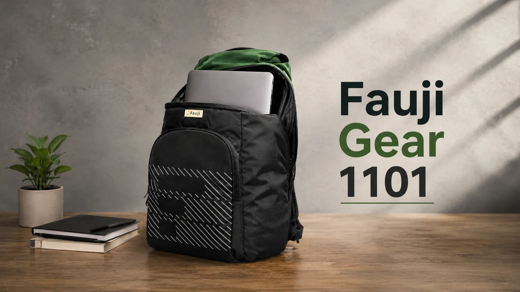 Best Laptop Backpack for Frequent Travelers | Fauji Gear 1101