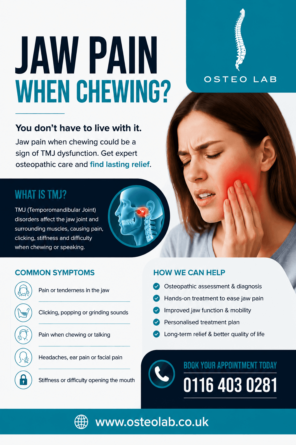 Jaw Pain When Chewing | Causes, Symptoms & Effective Treatment
