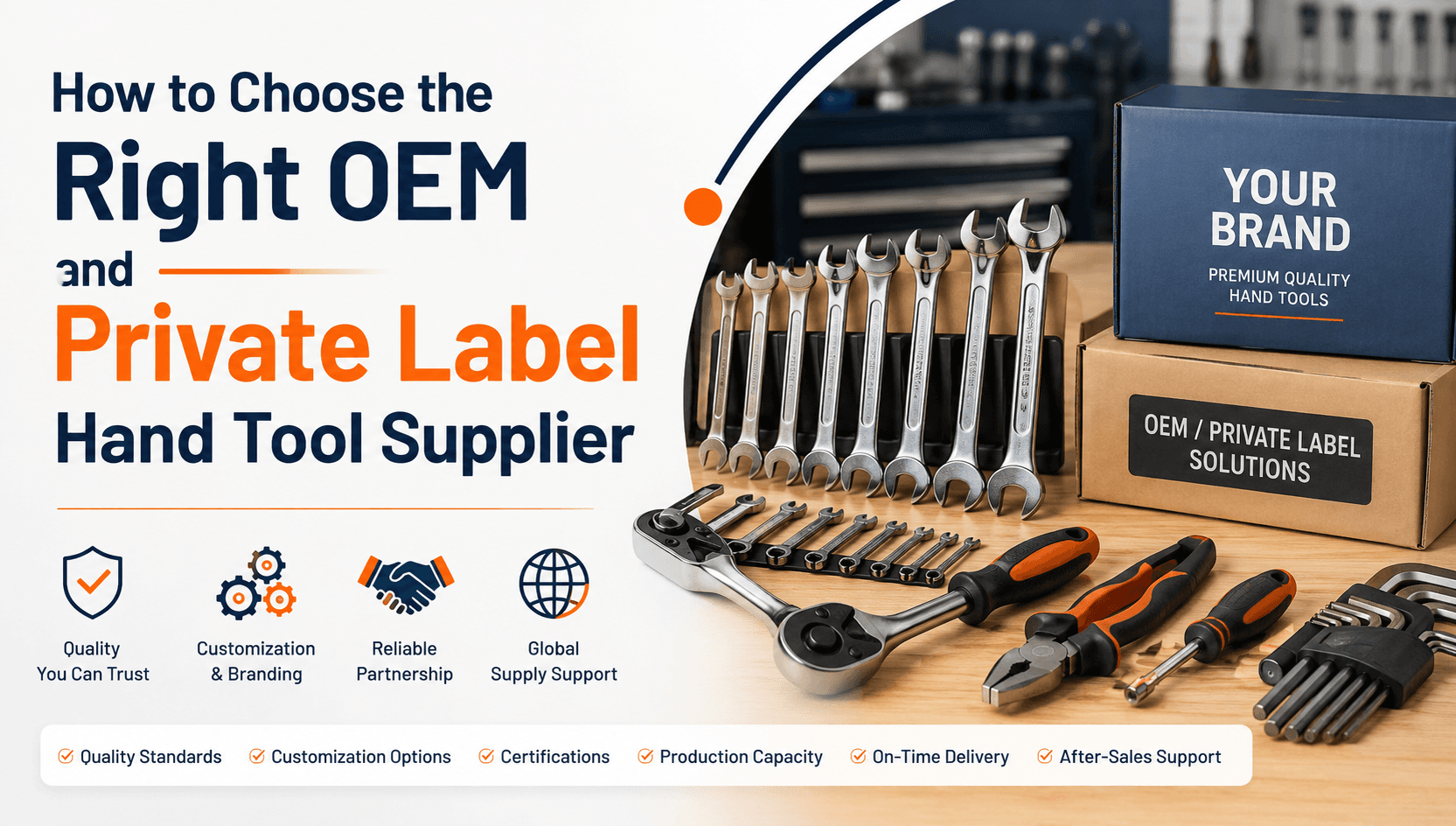 How to Choose the Right OEM and Private Label Hand Tool Supplier