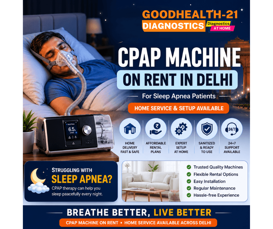 CPAP Machine on Rent in Delhi NCR
