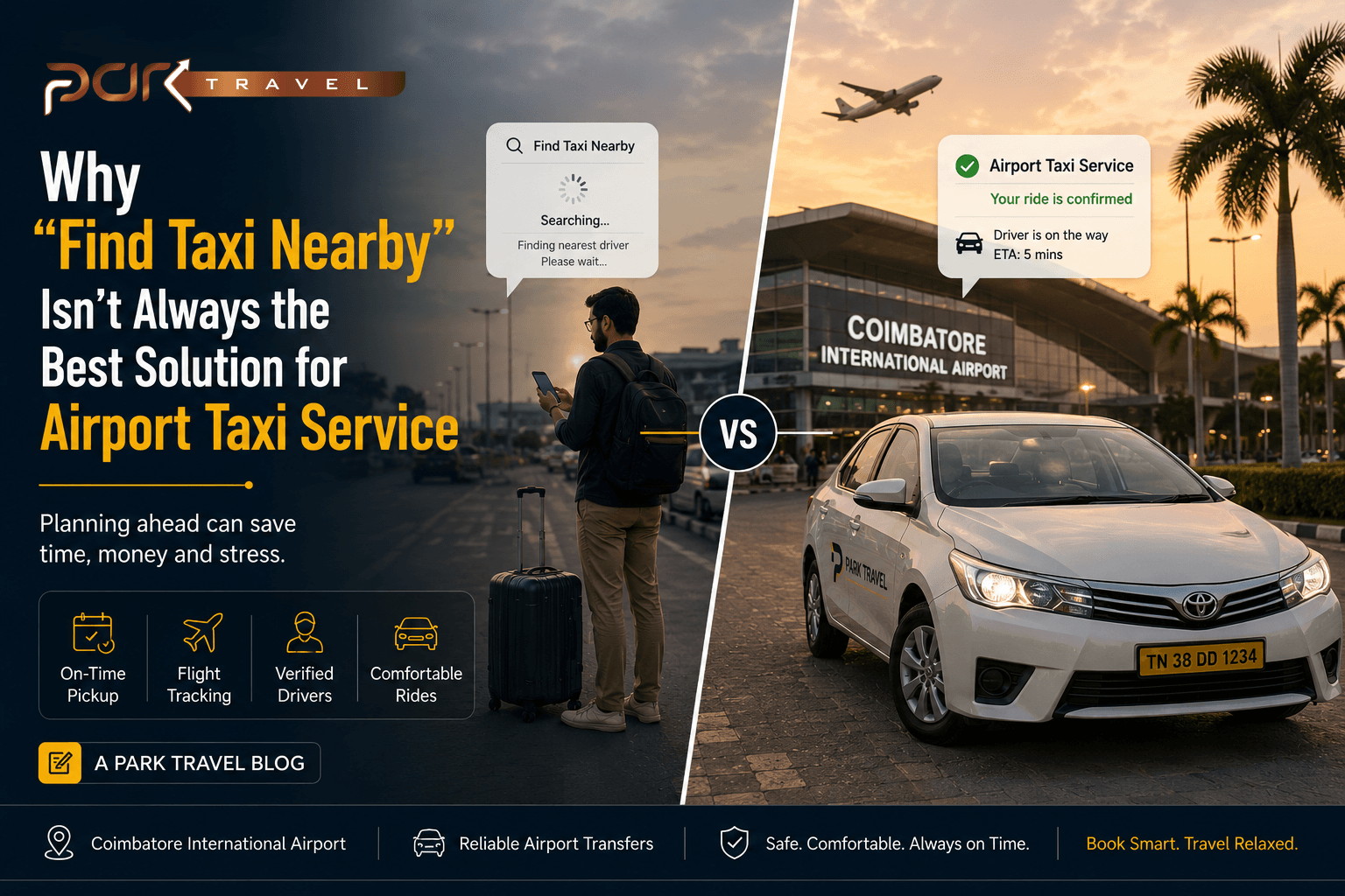 Why “Find Taxi Nearby” Isn’t Always the Best Solution for Airport Taxi Service